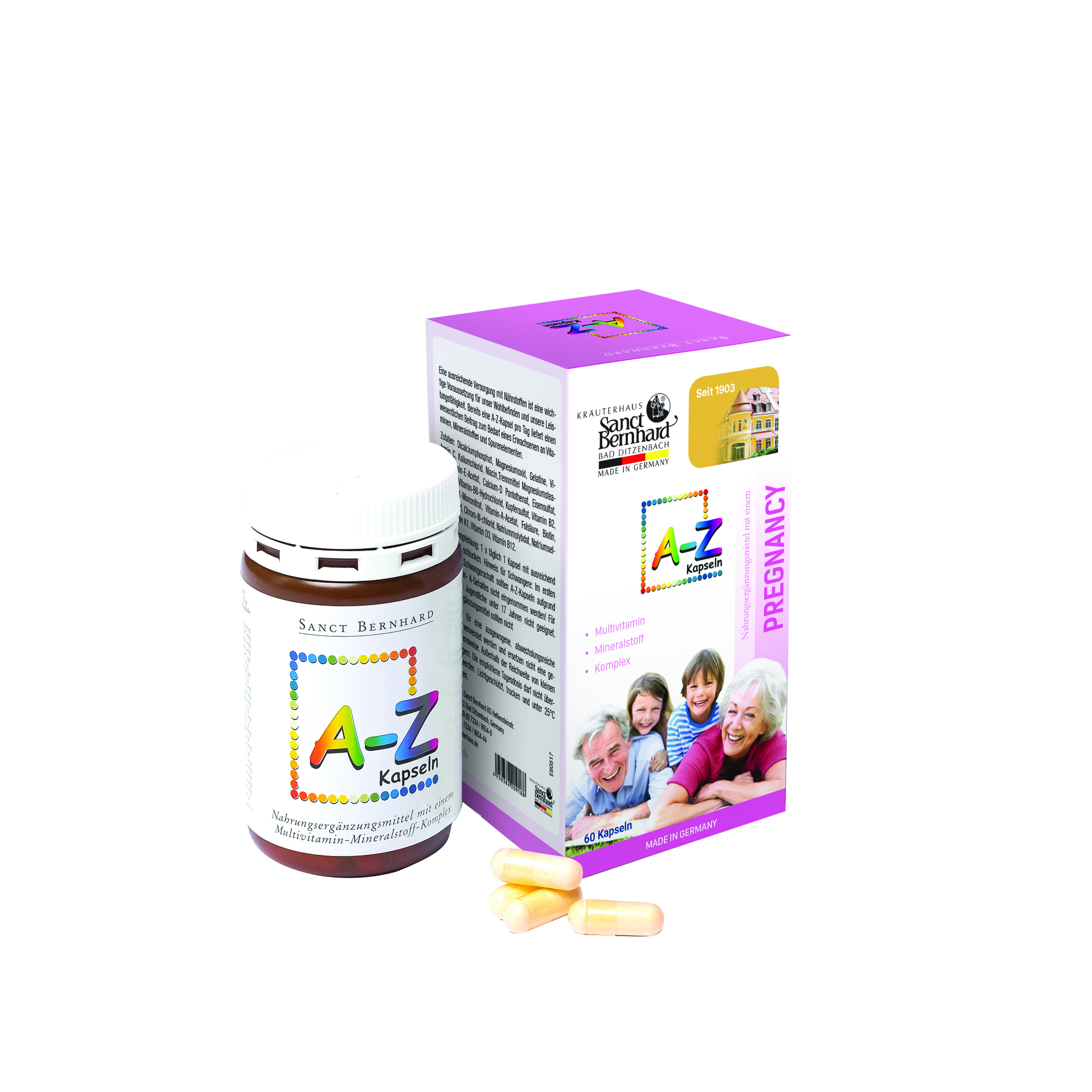 VITAMIN KHOÁNG CHẤT TỔNG HỢP A-Z KAPSELN